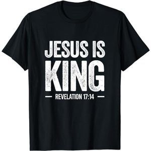 Jesus Is King Revelationshirt Christian Faith Bible Verse Tshirt Unisex Shirt